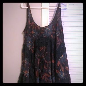 Free People Intimately Lace Tank Dress Size Small